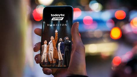 TodayTix's $10 'Hamilton' Lottery Is Coming to .